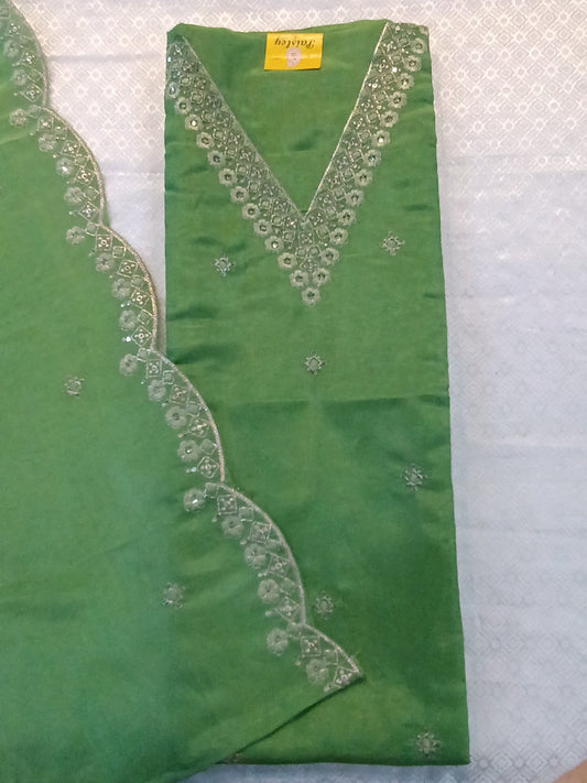 Tissue Silk Salwar Set Material