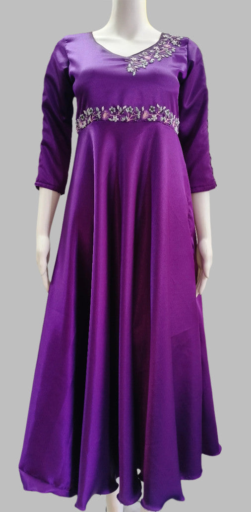 Purple dress