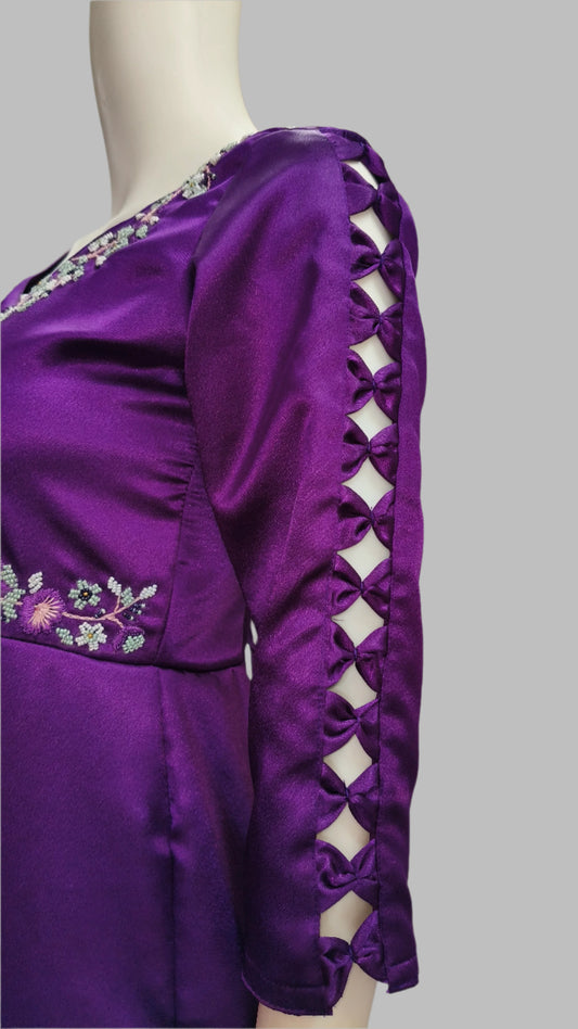 Purple dress