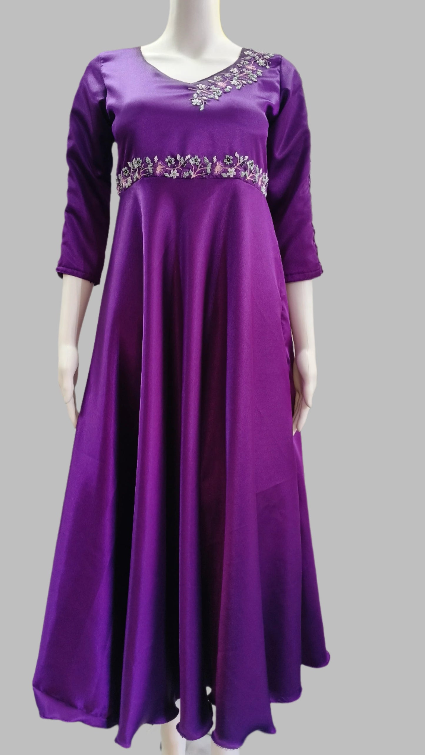 Purple dress