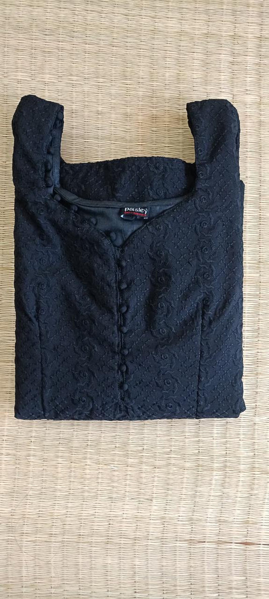 Black hacoba top