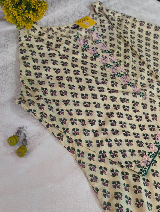 Raw Cotton Kurti