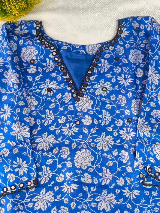 Pure Silk Kurti