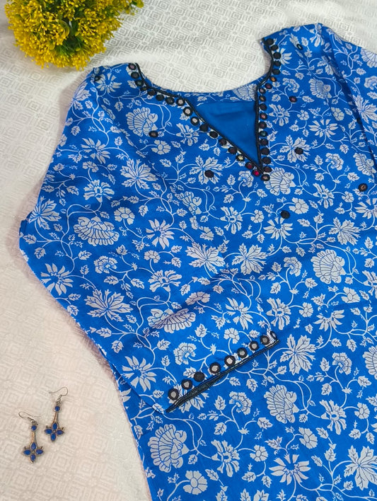 Pure Silk Kurti