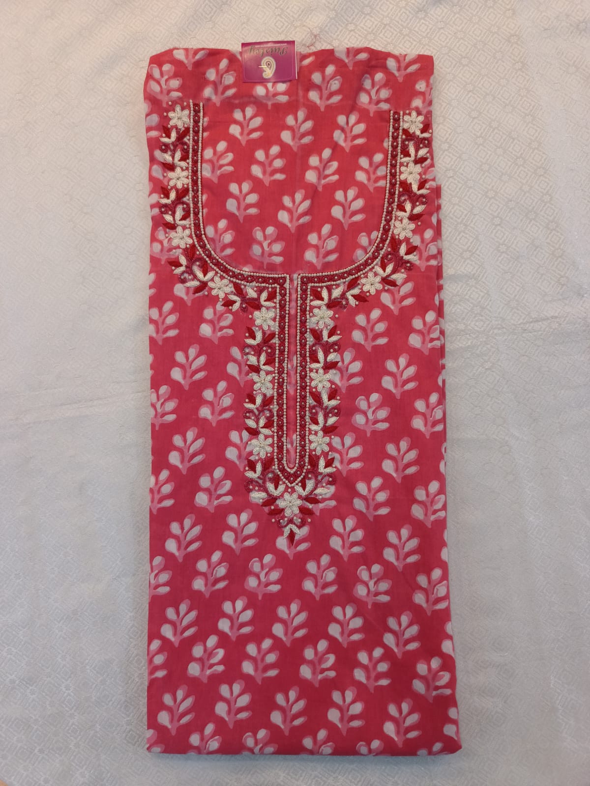 Soft Cotton Handwork Salwar Set Material