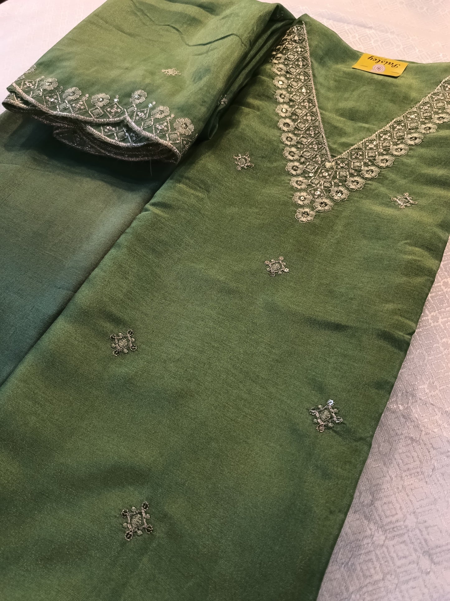 Tissue Silk Salwar Set Material