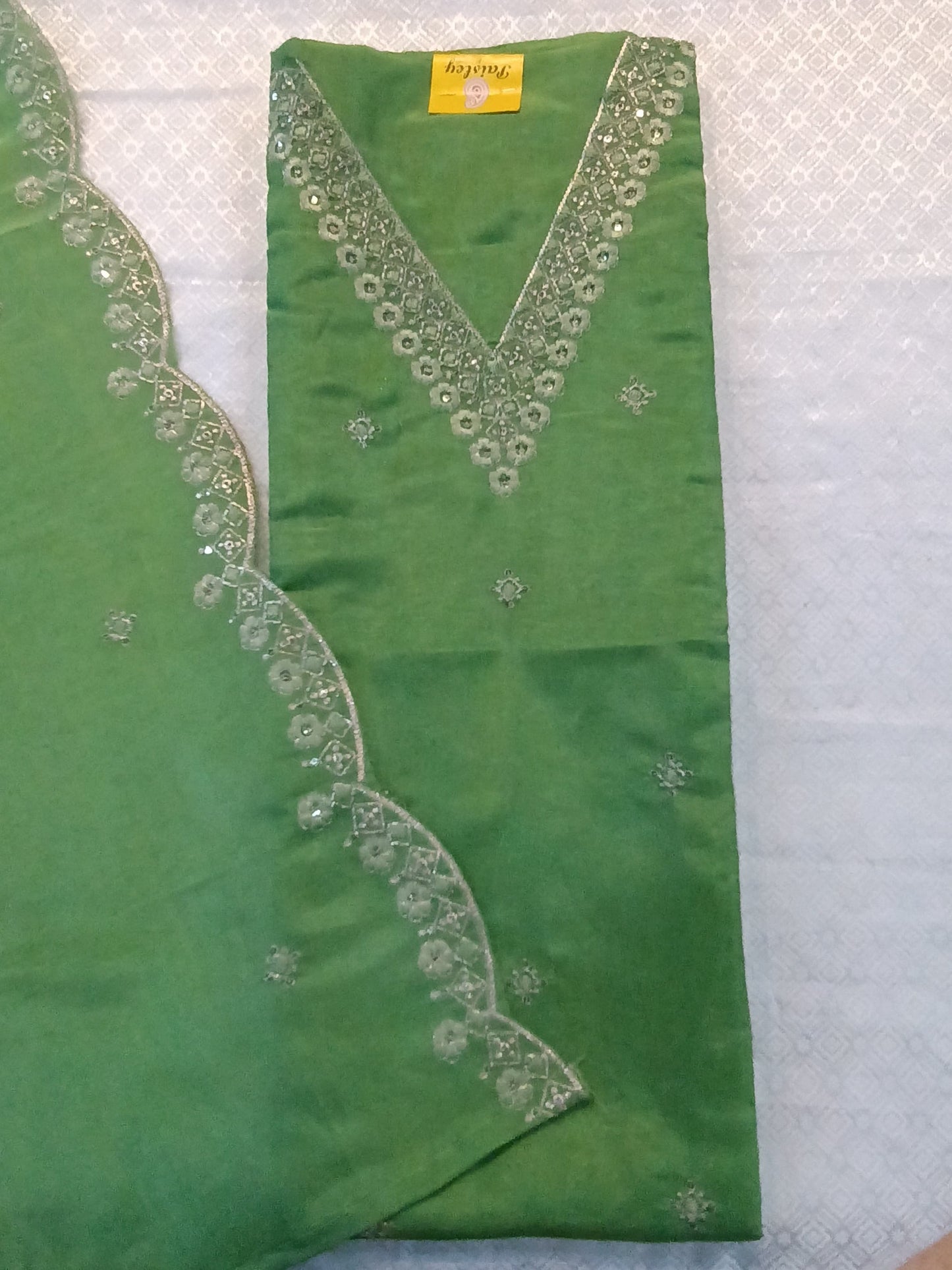 Tissue Silk Salwar Set Material