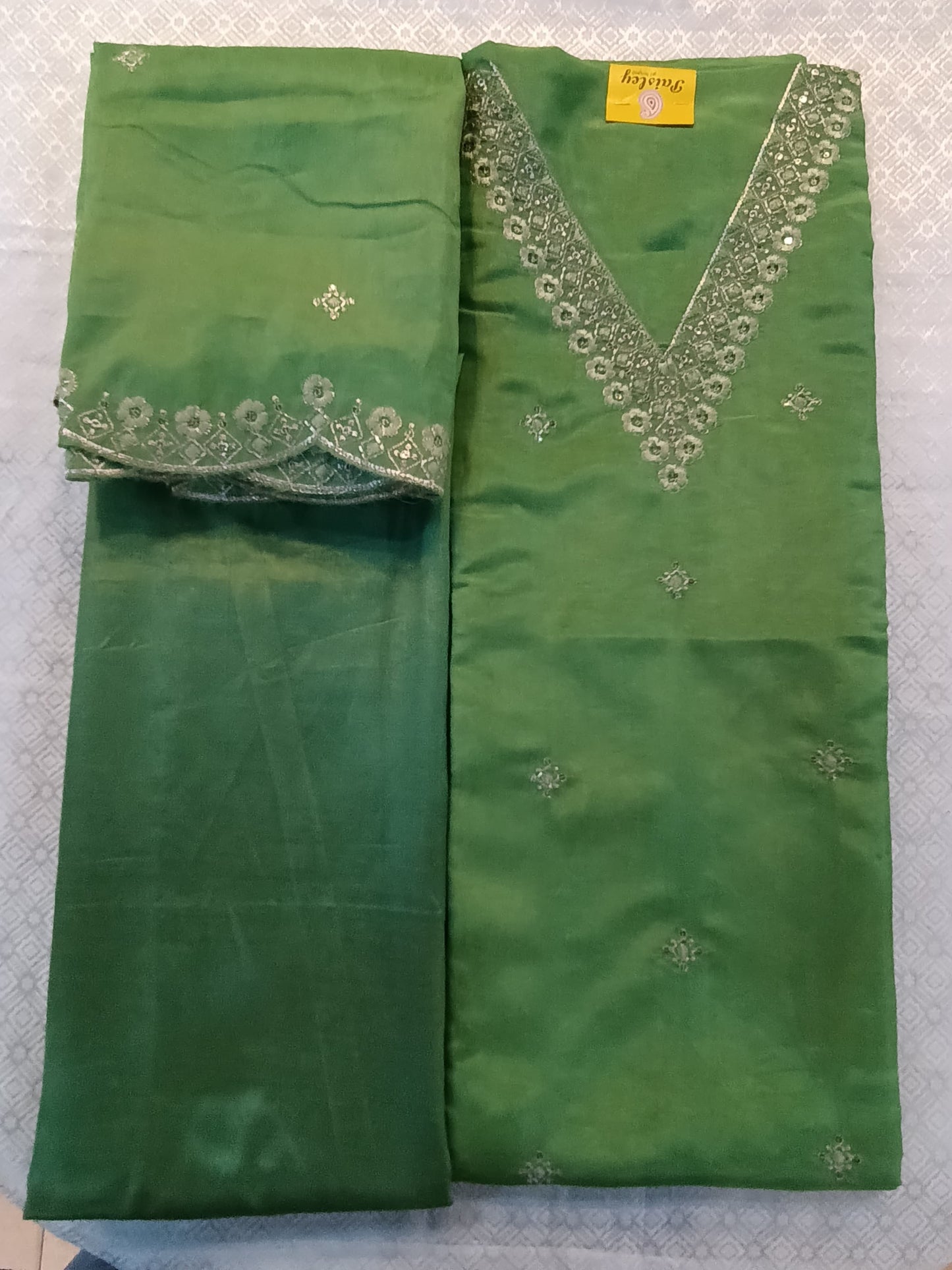 Tissue Silk Salwar Set Material