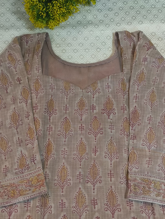 Net Cotton Kurti