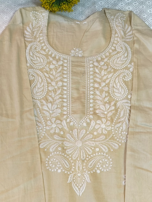 Cotton Chikankari  Kurti