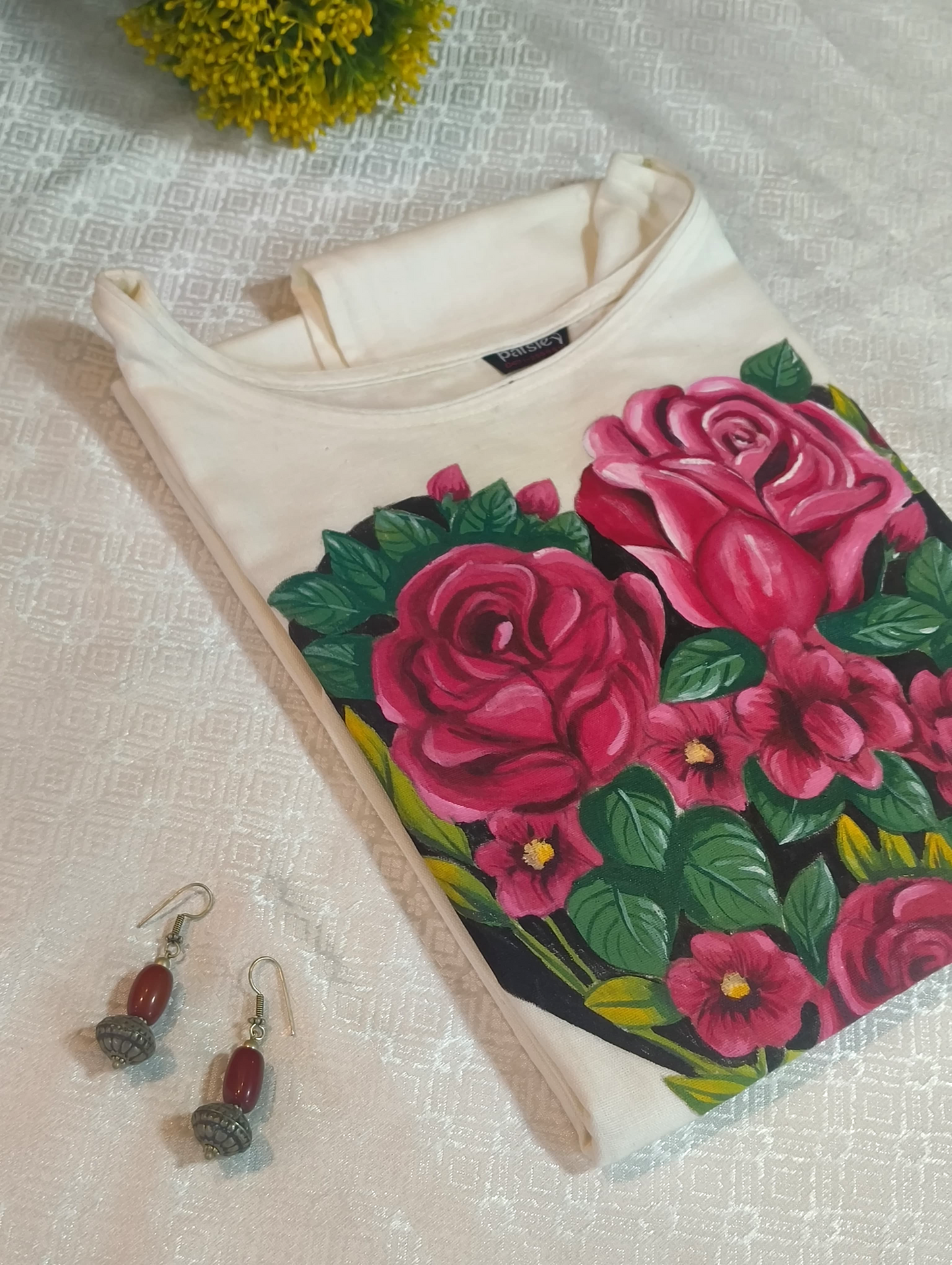 Pure Cotton Hand Painted Kurti