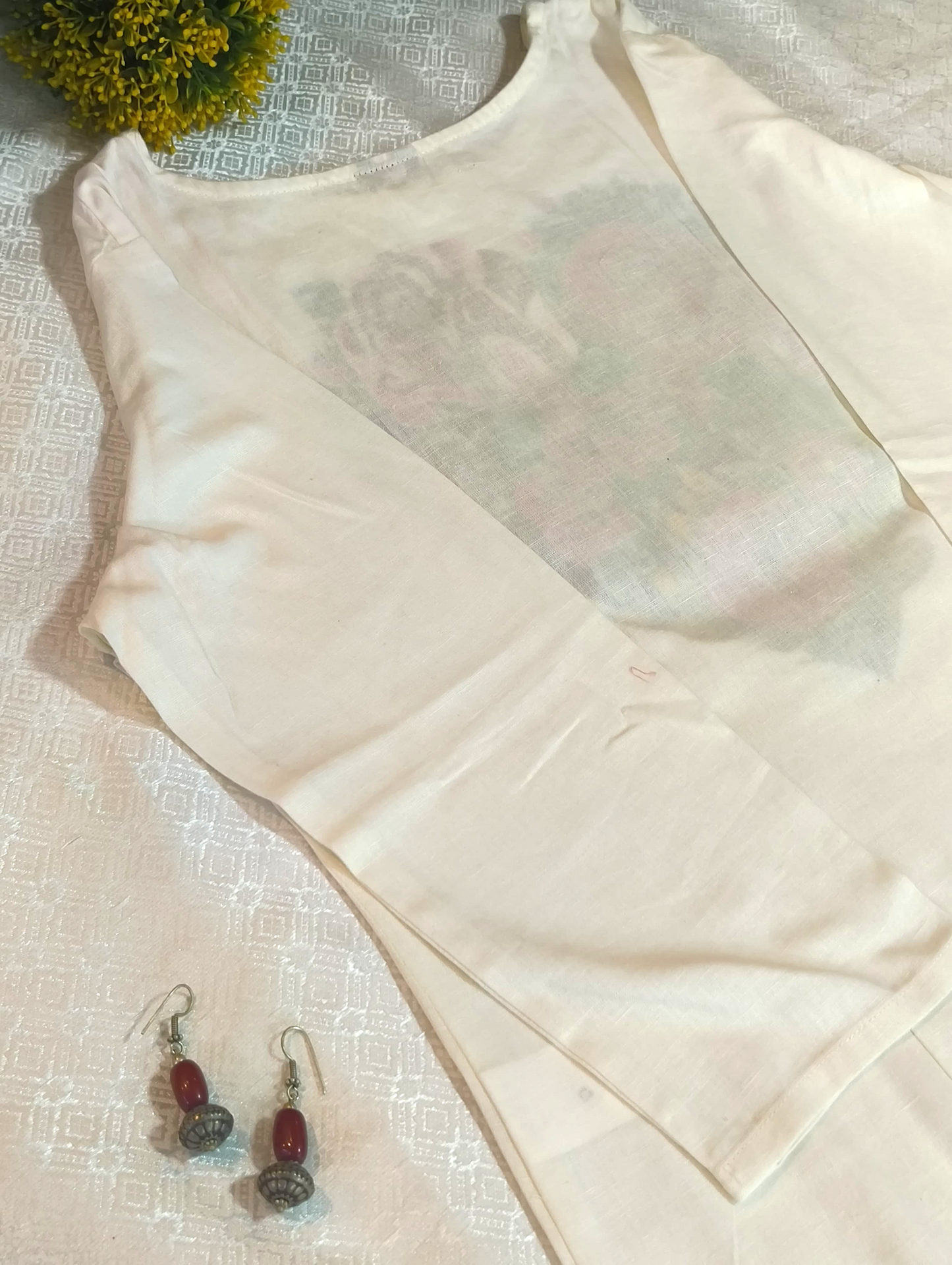 Pure Cotton Hand Painted Kurti