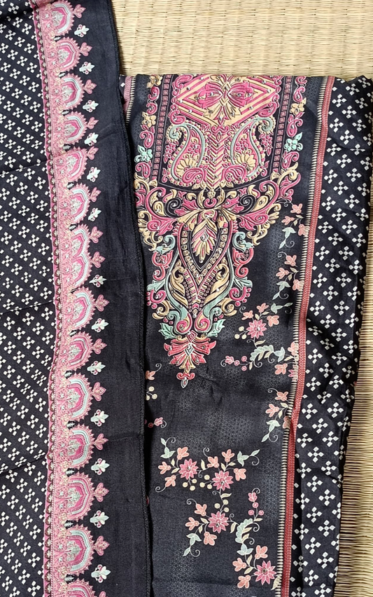 Modal black salwar set