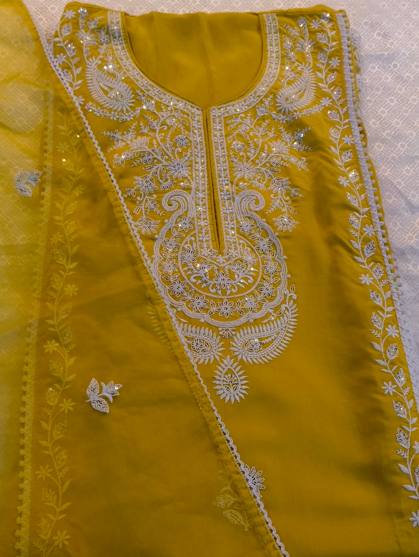Cotton silk material