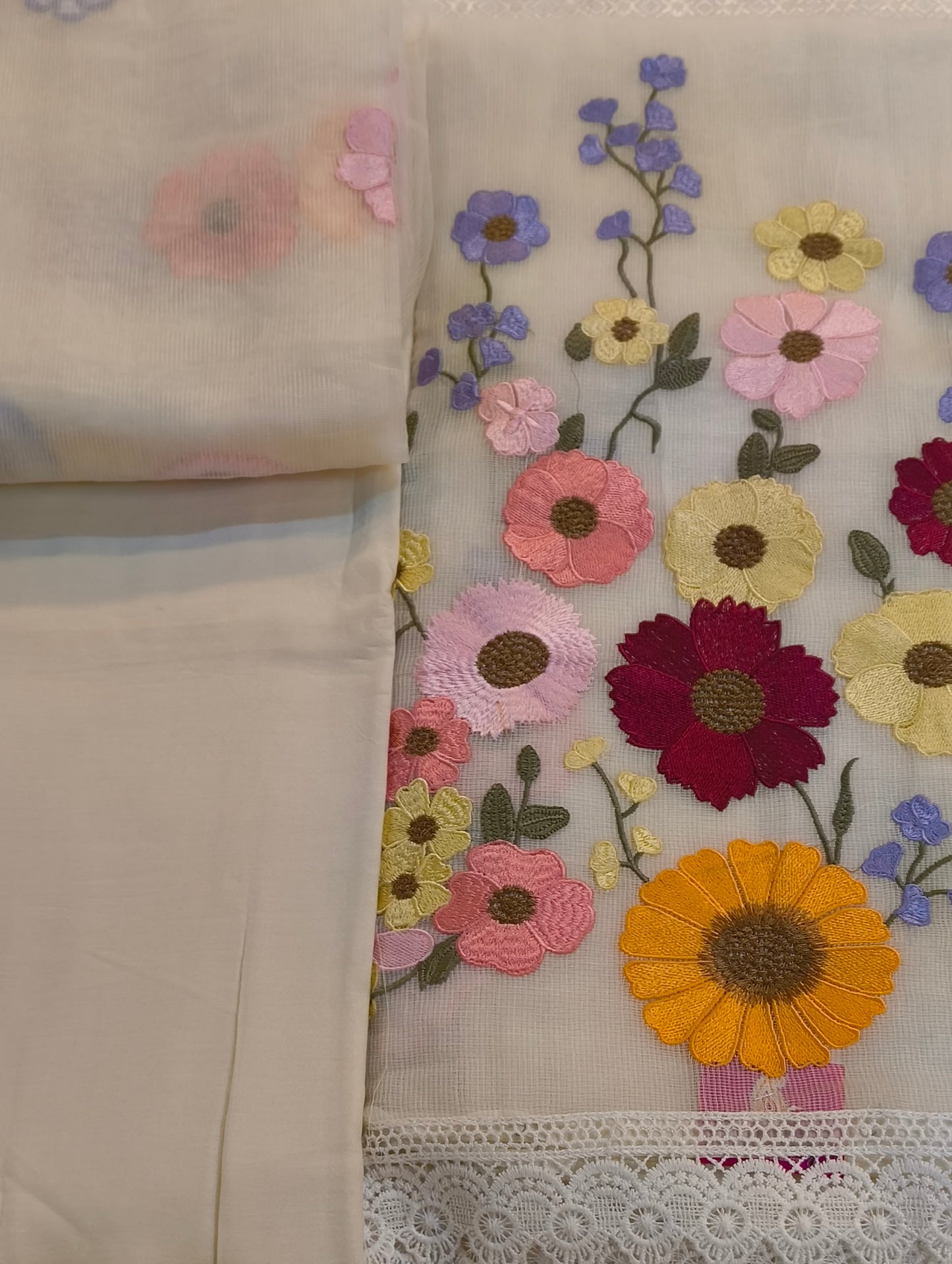 Net cotton material