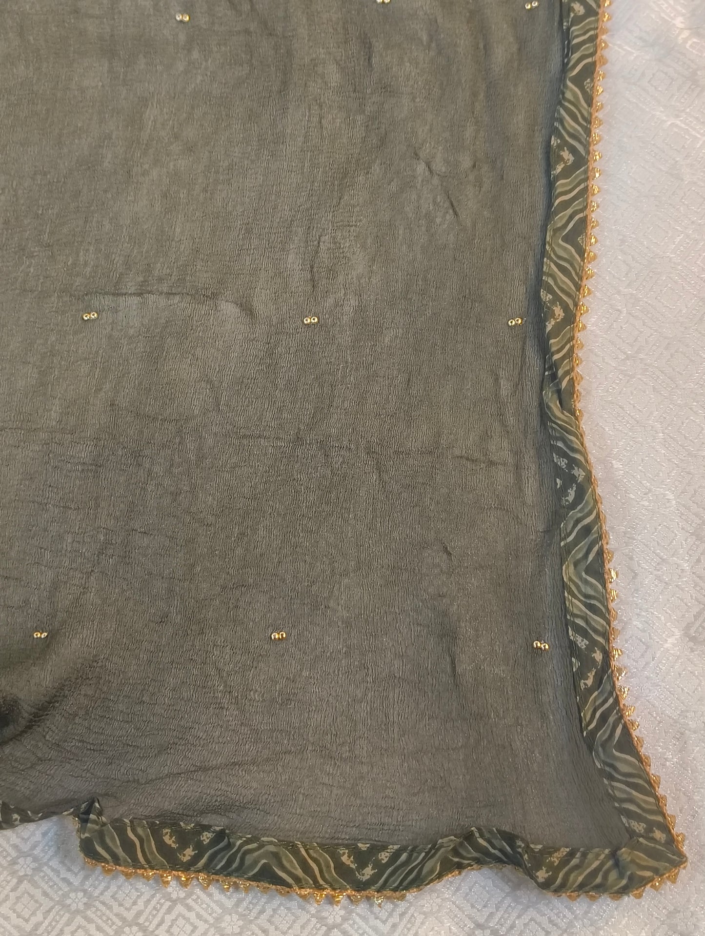 Soft Cotton material with hand embroidery