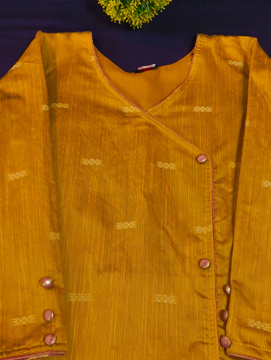 Semi silk kurti