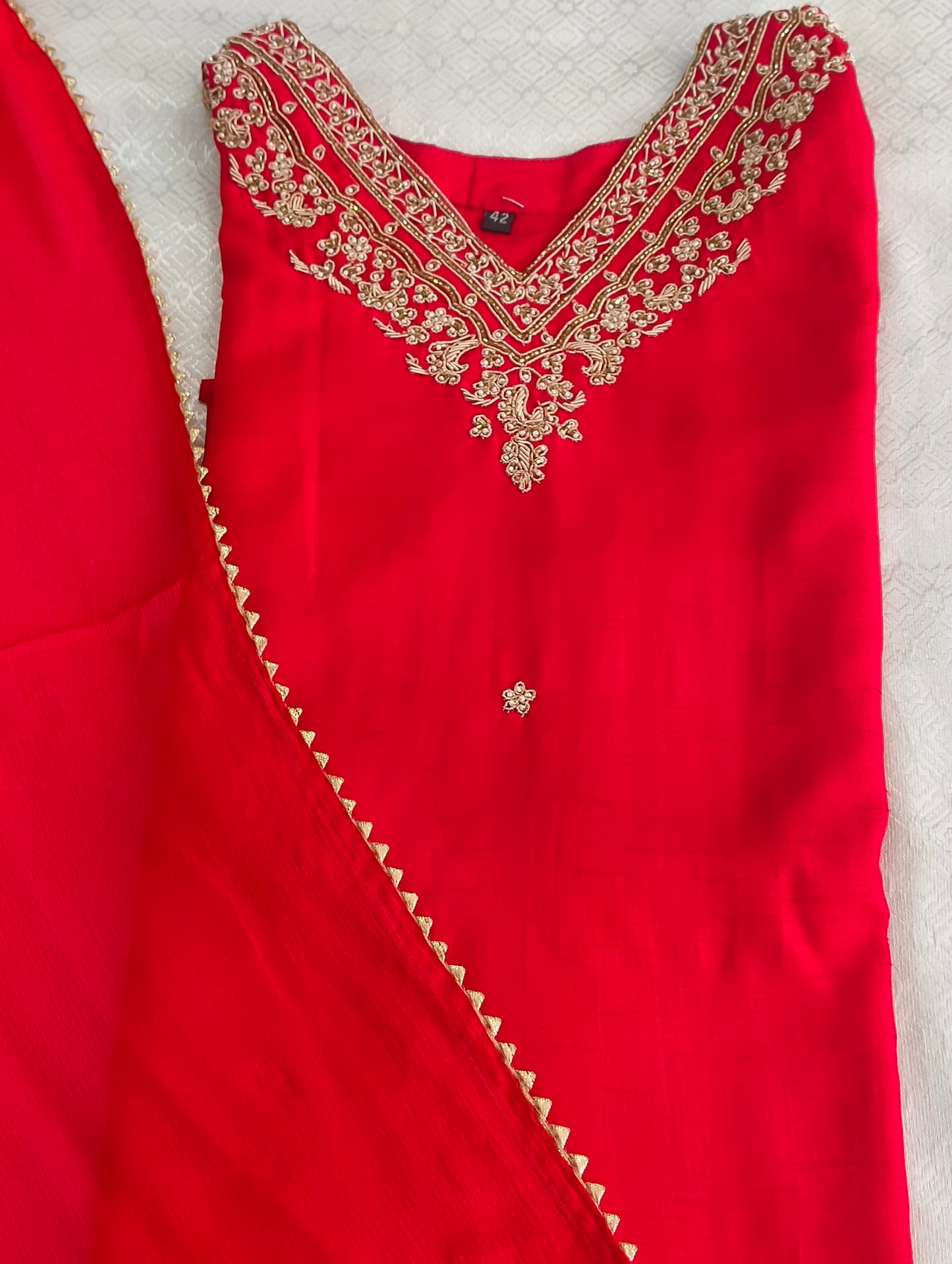 Silk cotton material